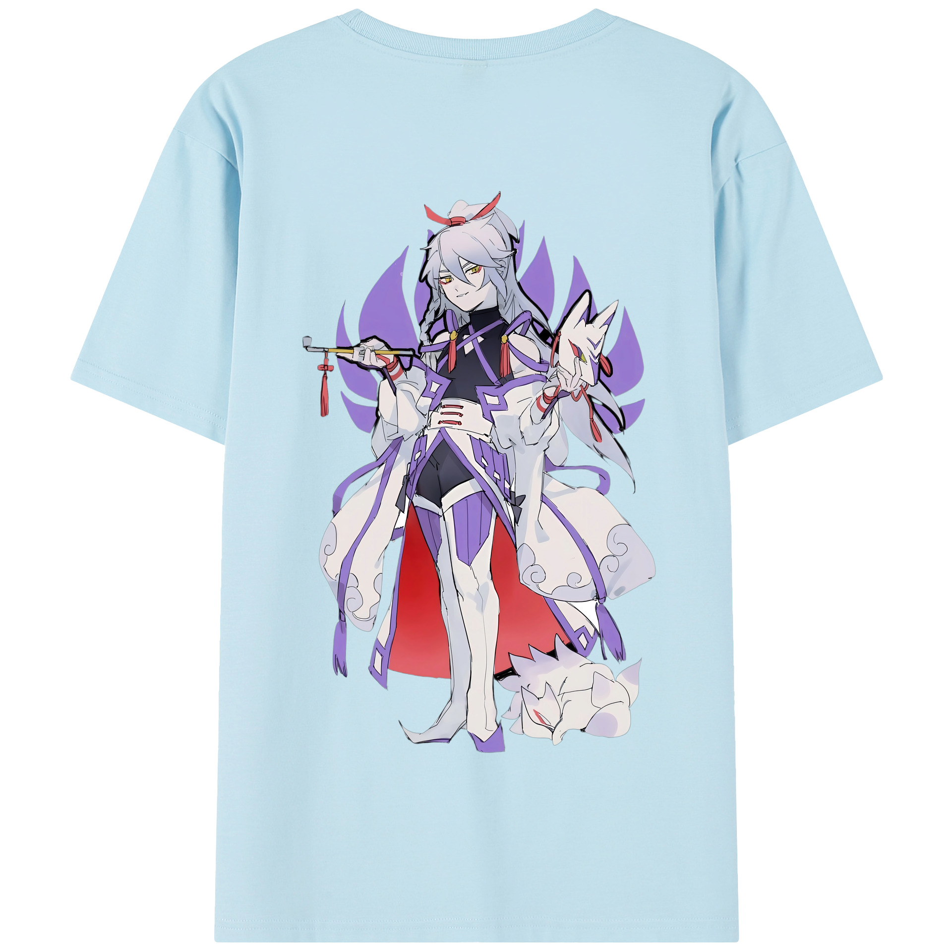 （画像用） 妖怪ウォッチ Yo-kai Watch 綿100％半袖Tシャツ（背面プリント）